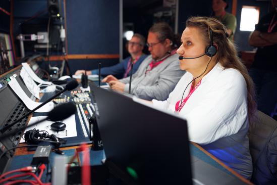 Режиссер трансляции Анна Серебренникова: «В трансляции нужно быть готовым ко всему»